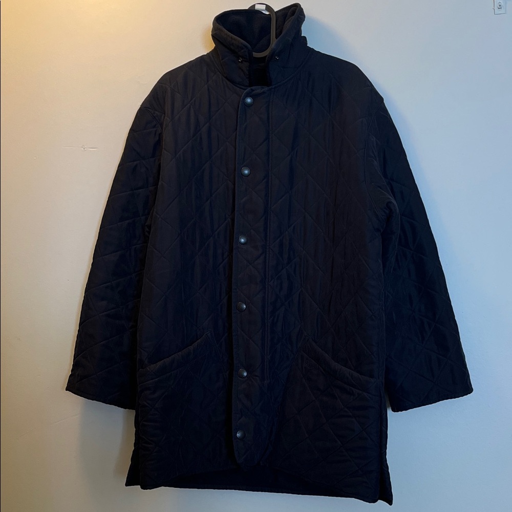 Barbour Men's Quilted Dark Navy Jacket